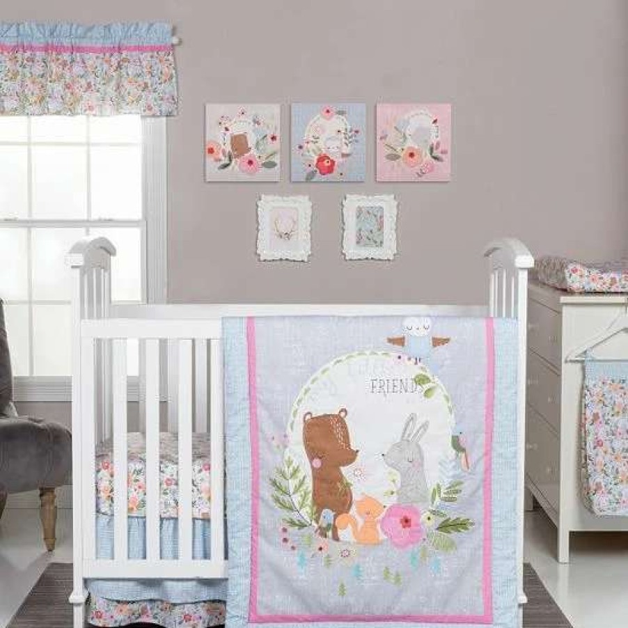 Baby Gear * | Trend Lab My Little Friends 6-Pc. Crib Bedding Set