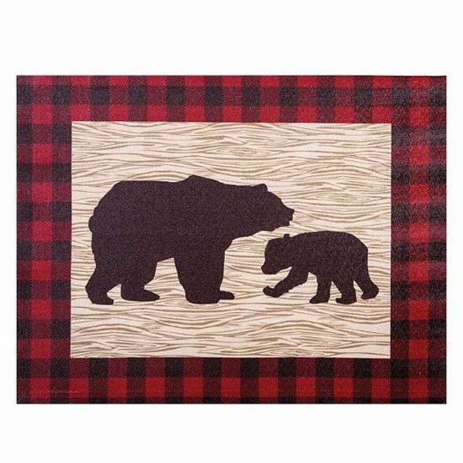 Home Decor * | Trend Lab Northwoods Bear Wall Art