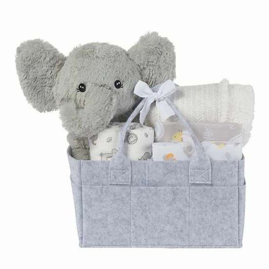 Baby Gear * | Trend Lab Safari 6 Piece Nursery Essential Gift Set By My Tiny Moments