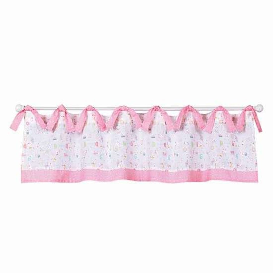 Home Decor * | Trend Lab Alphabet Cake Window Valance