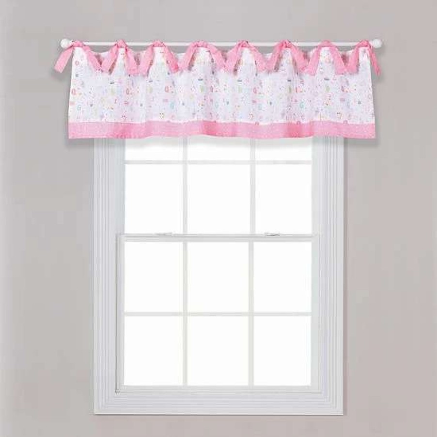 Home Decor * | Trend Lab Alphabet Cake Window Valance