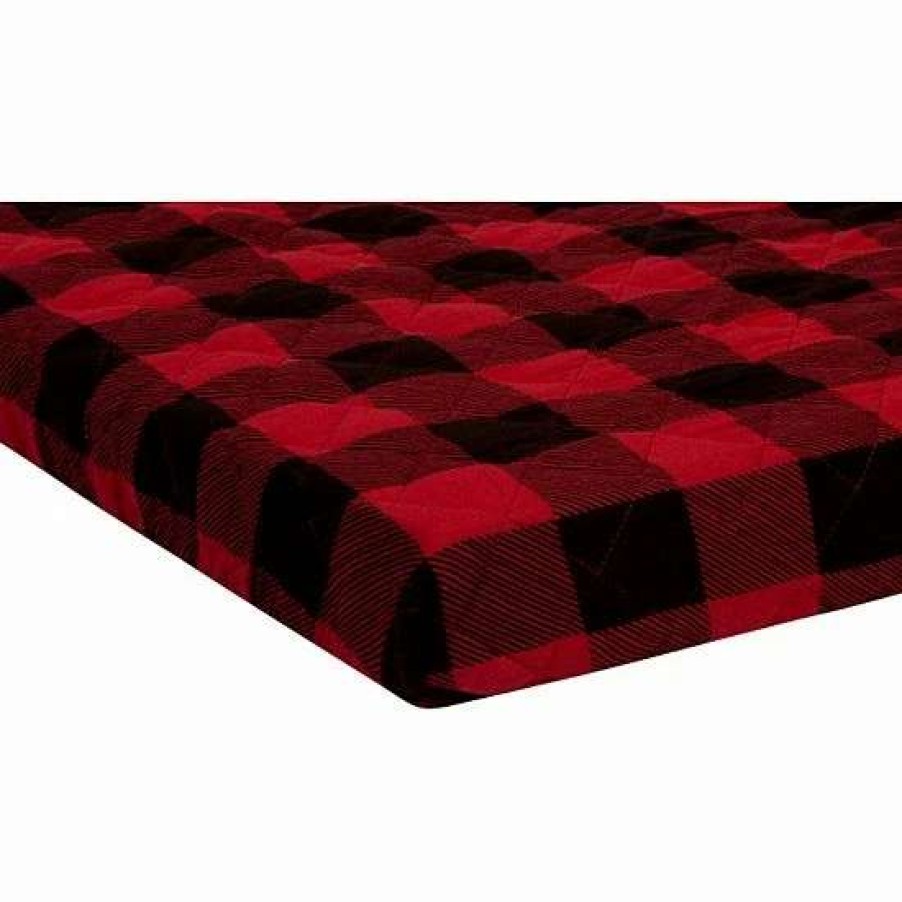 Baby Gear * | Trend Lab Buffalo Check Quilted Jersey Playard Sheet