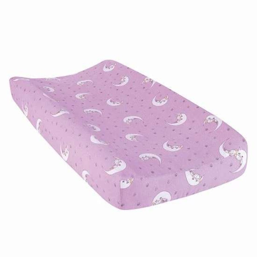 Baby Gear * | Trend Lab Unicorn Moon Deluxe Flannel Changing Pad Cover