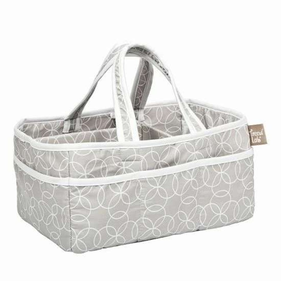 Baby Gear * | Trend Lab Geometric Circles Storage Caddy