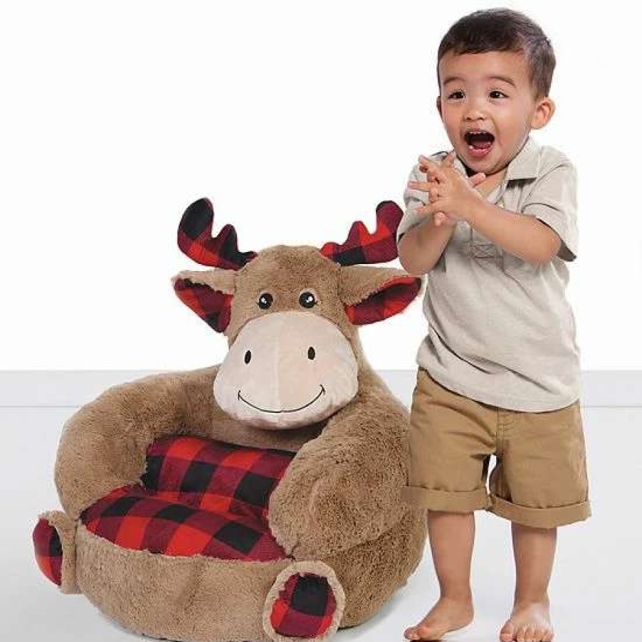 Baby Gear * | Trend Lab Moose Plush Character Chair