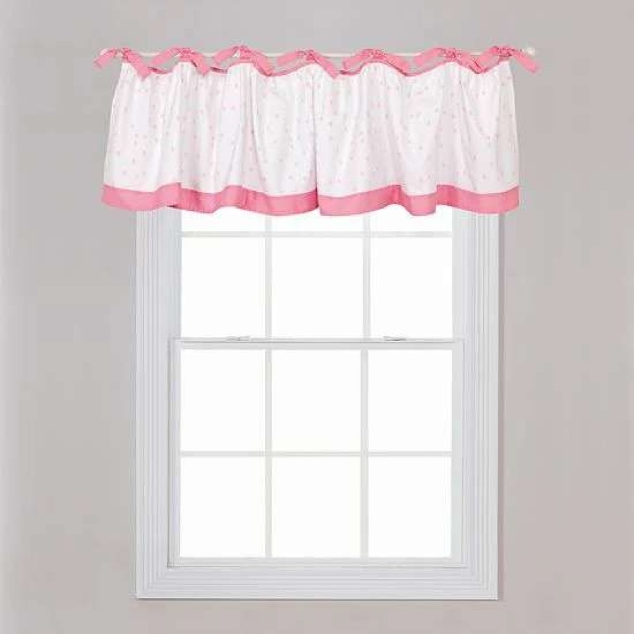 Girls * | Trend Lab Swans Window Valance