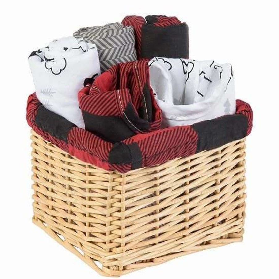 Baby Gear * | Trend Lab Lumberjack Moose 7 Piece Gift Basket