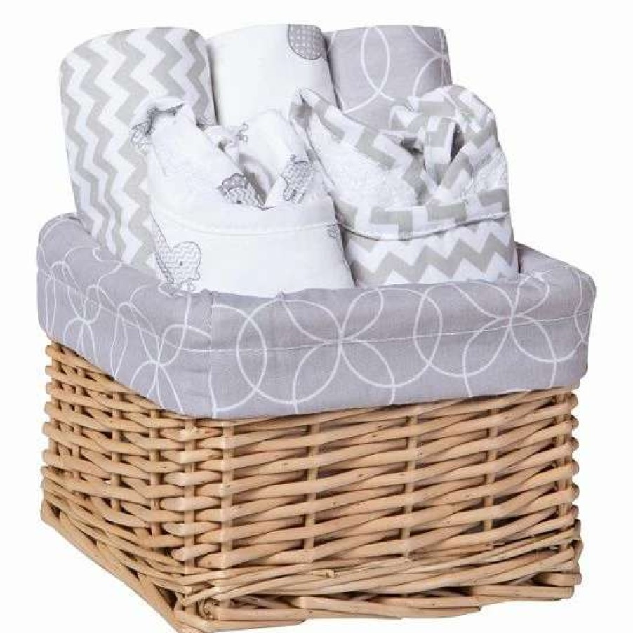 Baby Gear * | Trend Lab 7-Pc. Feeding Basket Gift Set