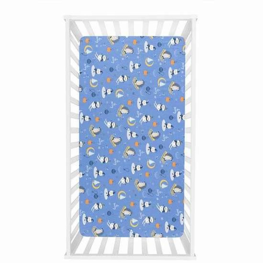 Baby Gear * | Trend Lab Snow Day Flannel Fitted Crib Sheet