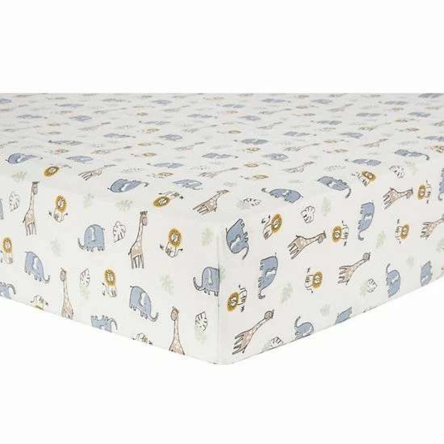 Baby Gear * | Trend Lab Tanzania Flannel Fitted Crib Sheet