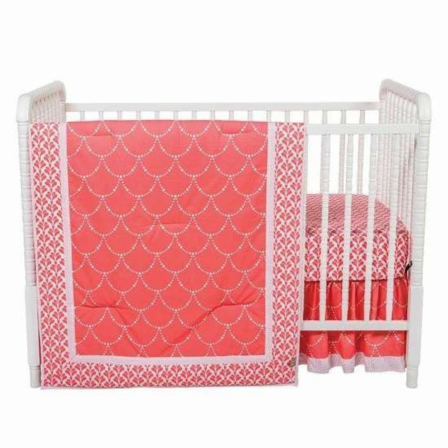 Baby Gear * | Trend Lab Shell 3-Pc. Crib Bedding Set