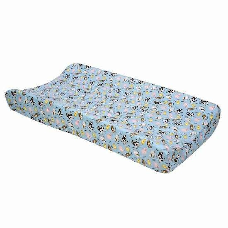 Baby Gear * | Trend Lab Baby Barnyard Changing Pad Cover