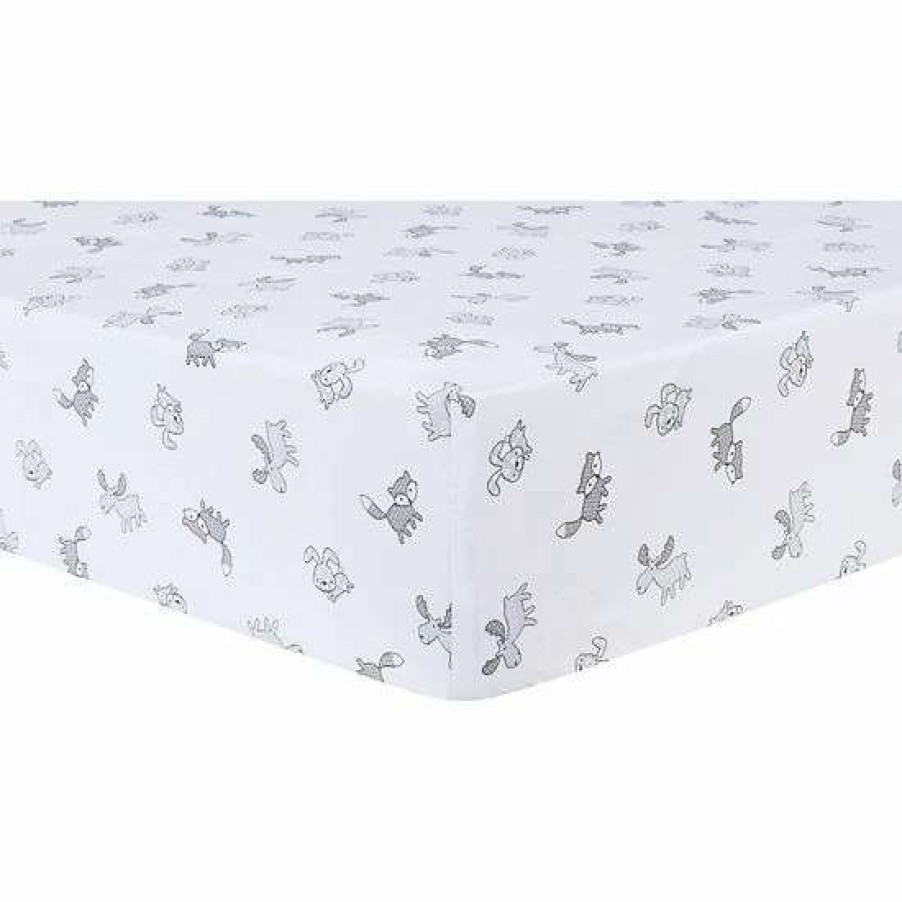 Baby Gear * | Trend Lab Tribal Forest Fitted Crib Sheet