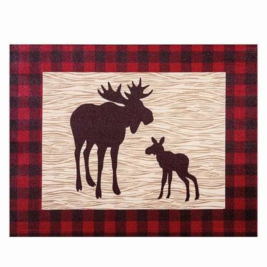 Home Decor * | Trend Lab Northwoods Moose Wall Art