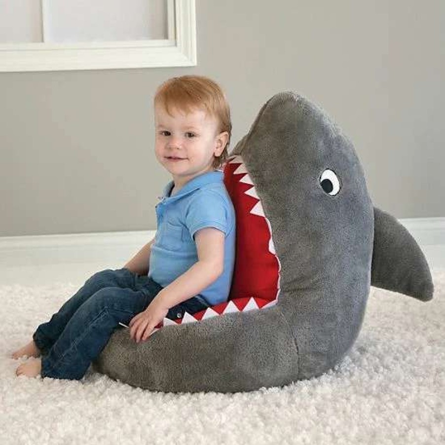 Baby Gear * | Trend Lab Children'S Plush Shark Character Chair