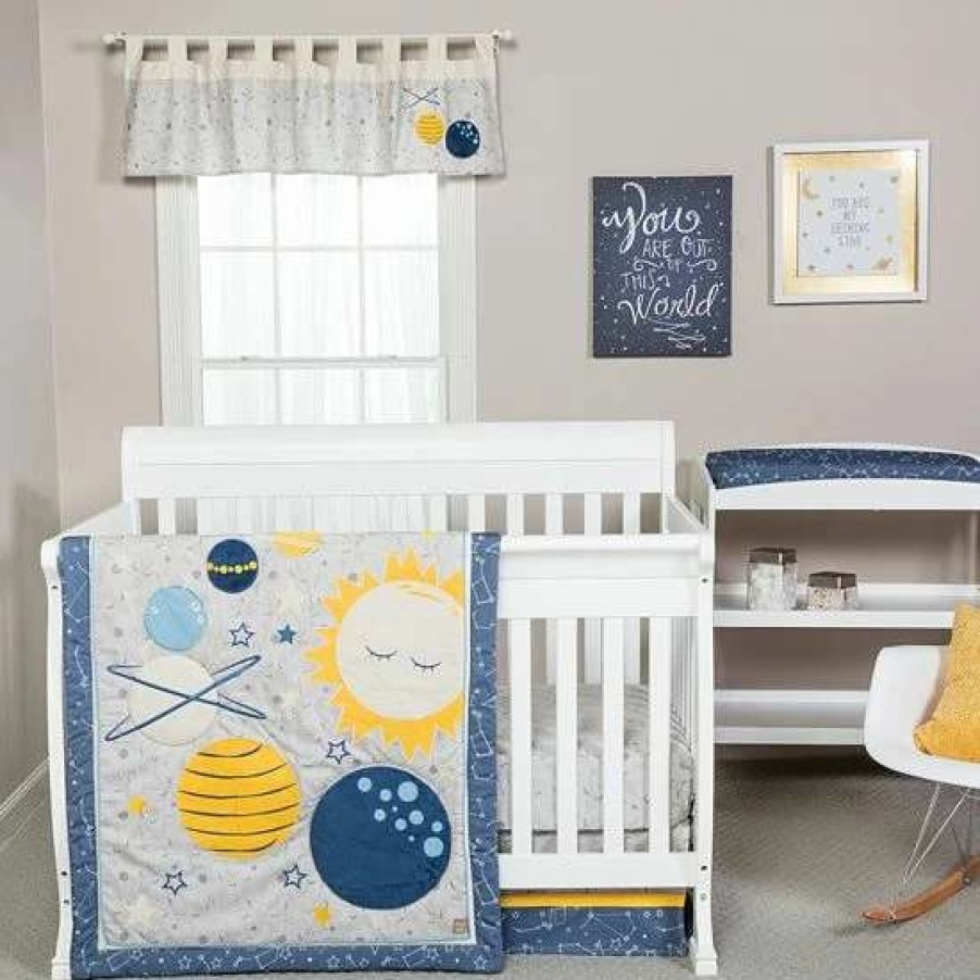 Baby Gear * | Trend Lab Galaxy 3-Pc. Crib Bedding Set