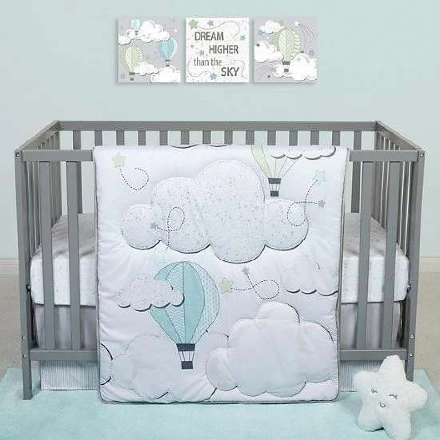 Baby Gear * | Trend Lab Sammy & Lou Starry Dreams 4 Piece Crib Bedding Set