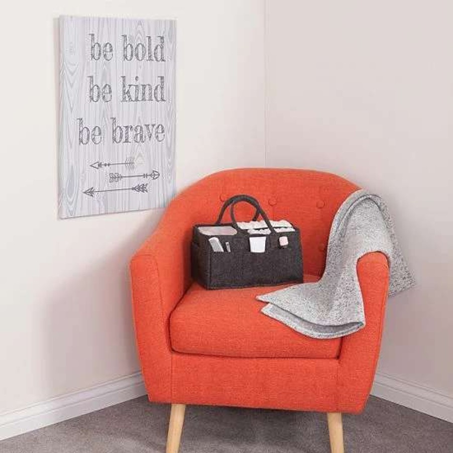 Home Decor * | Trend Lab "Be Bold, Be Kind, Be Brave" Canvas Wall Art