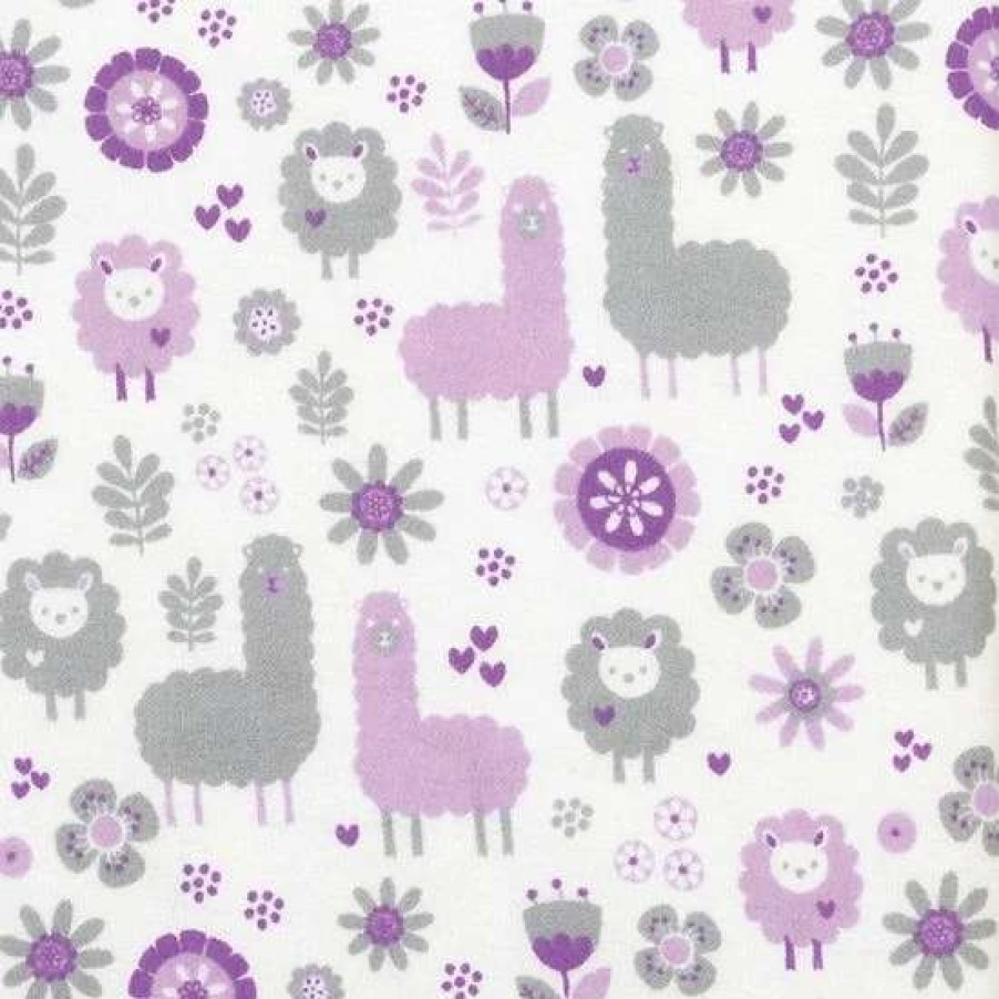 Baby Gear * | Trend Lab Llama Friends Deluxe Flannel Changing Pad Cover