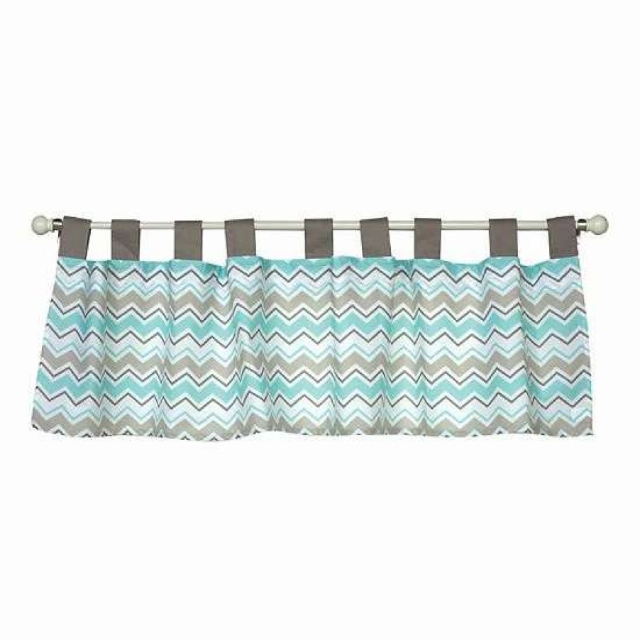 Home Decor * | Trend Lab Seashore Waves Window Valence