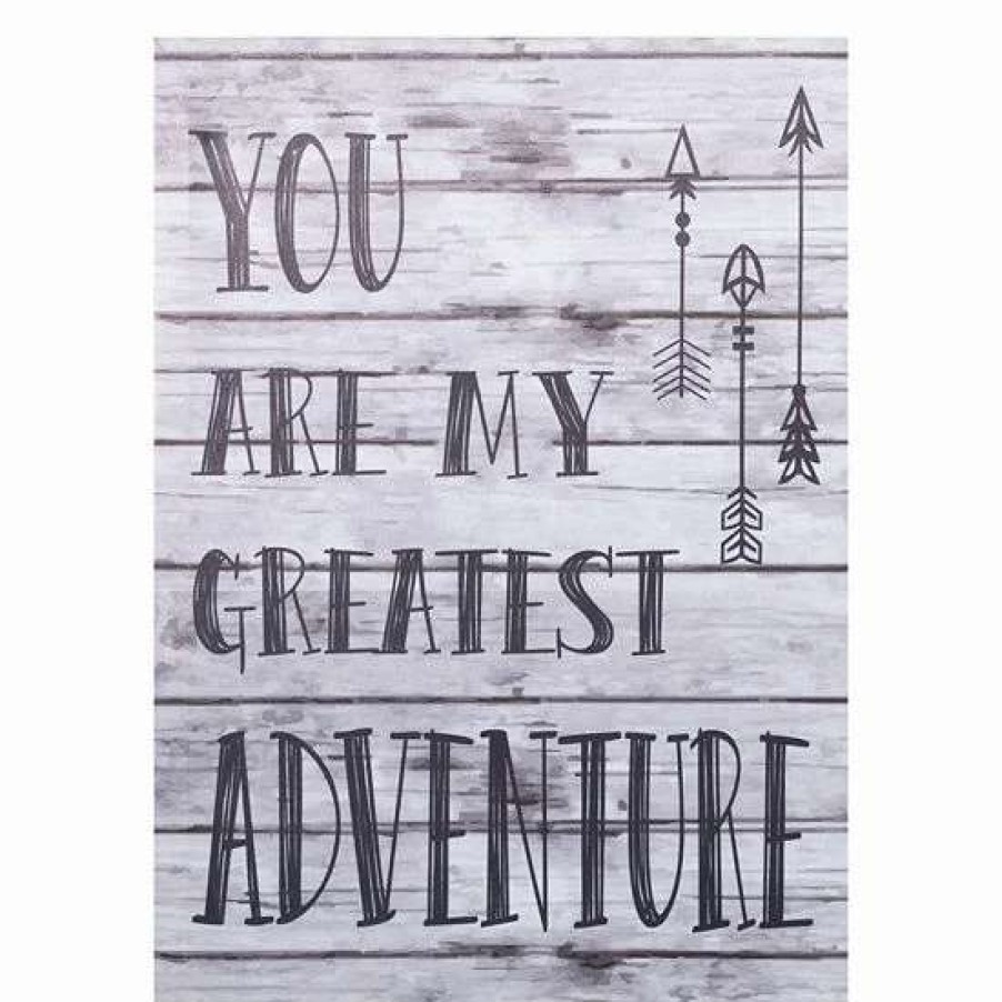 Home Decor * | Trend Lab "My Greatest Adventure" Wall Art