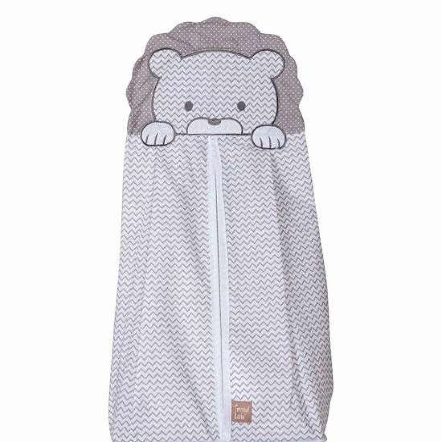 Baby Gear * | Trend Lab Safari Chevron Lion Diaper Stacker