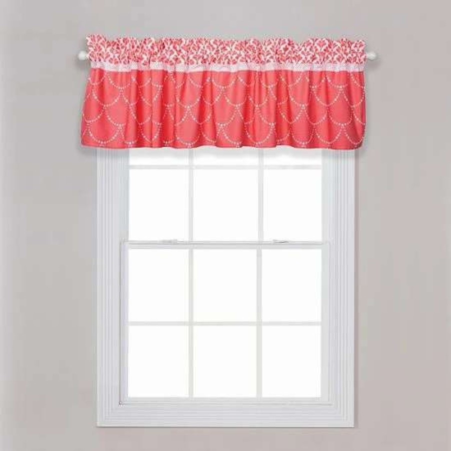 Girls * | Trend Lab Shell Window Valance