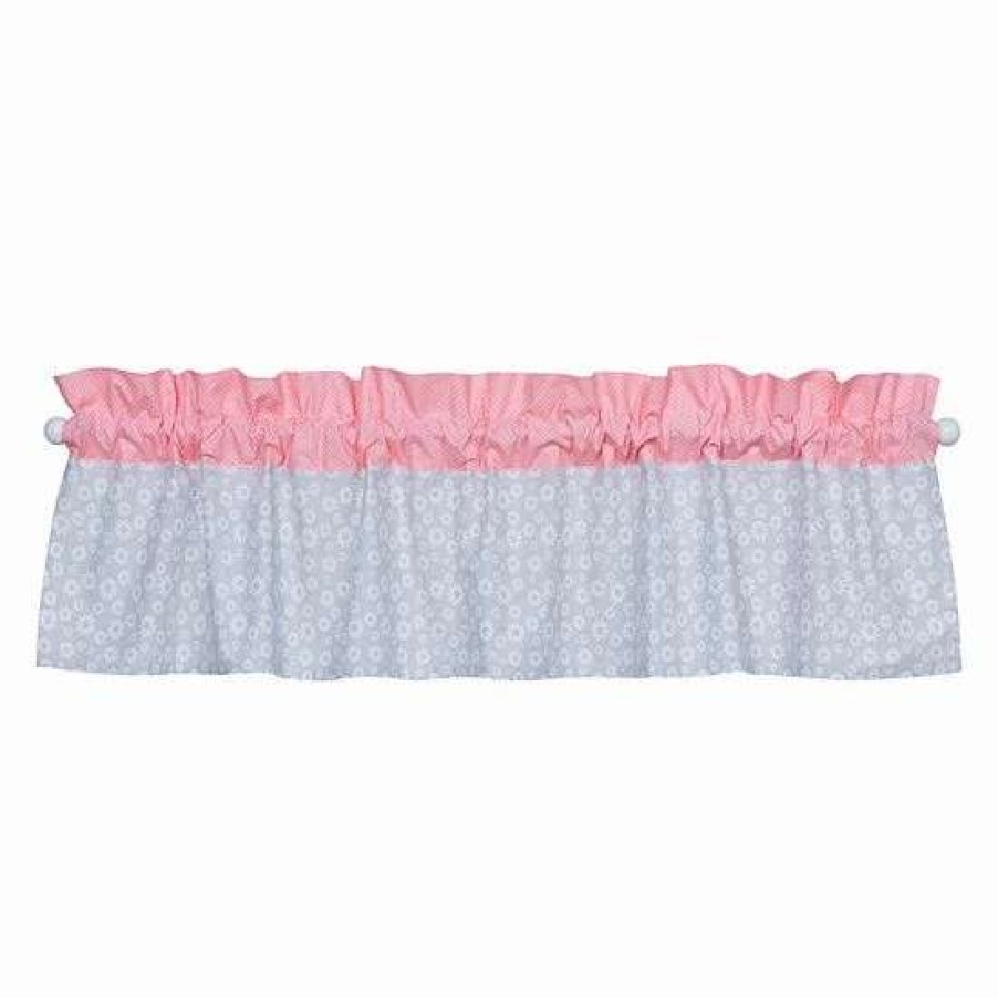 Girls * | Trend Lab Playful Elephants Window Valance