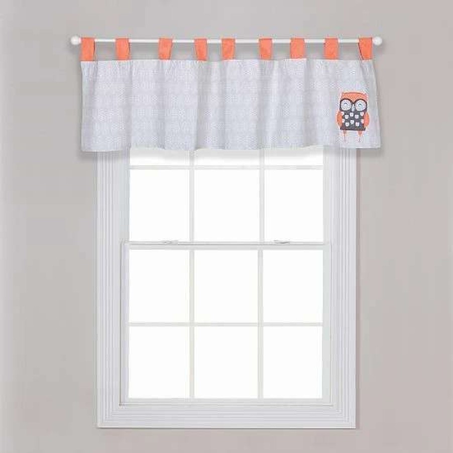 Home Decor * | Trend Lab Olive Owl Window Valance