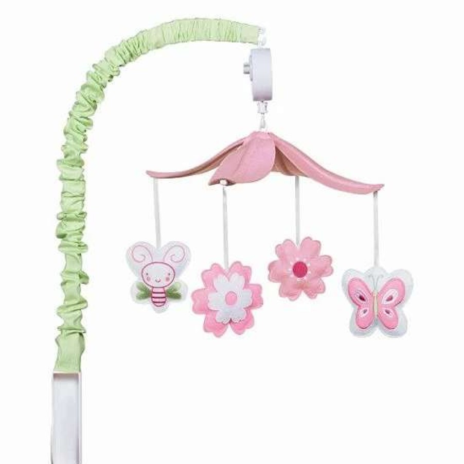 Baby Gear * | Trend Lab Floral Musical Mobile