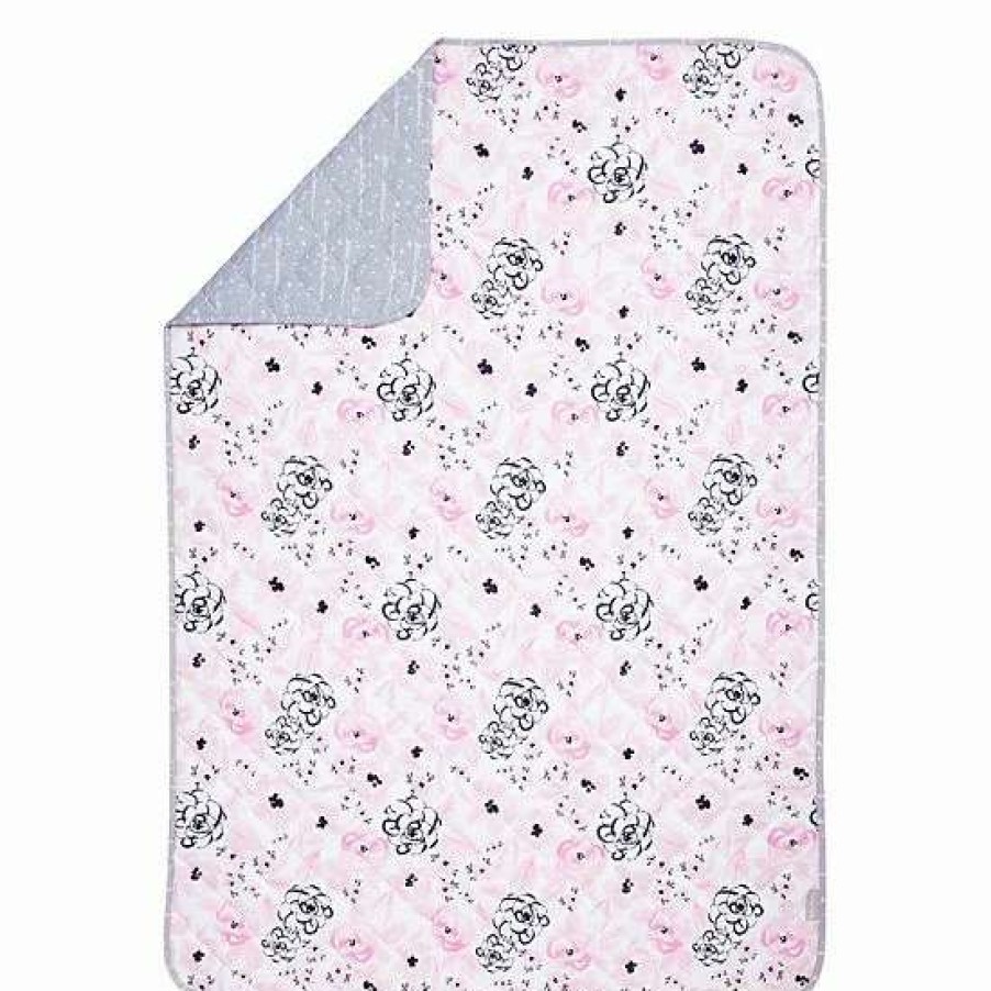 Baby Gear * | Trend Lab Watercolor Floral Reversible Crib Quilt