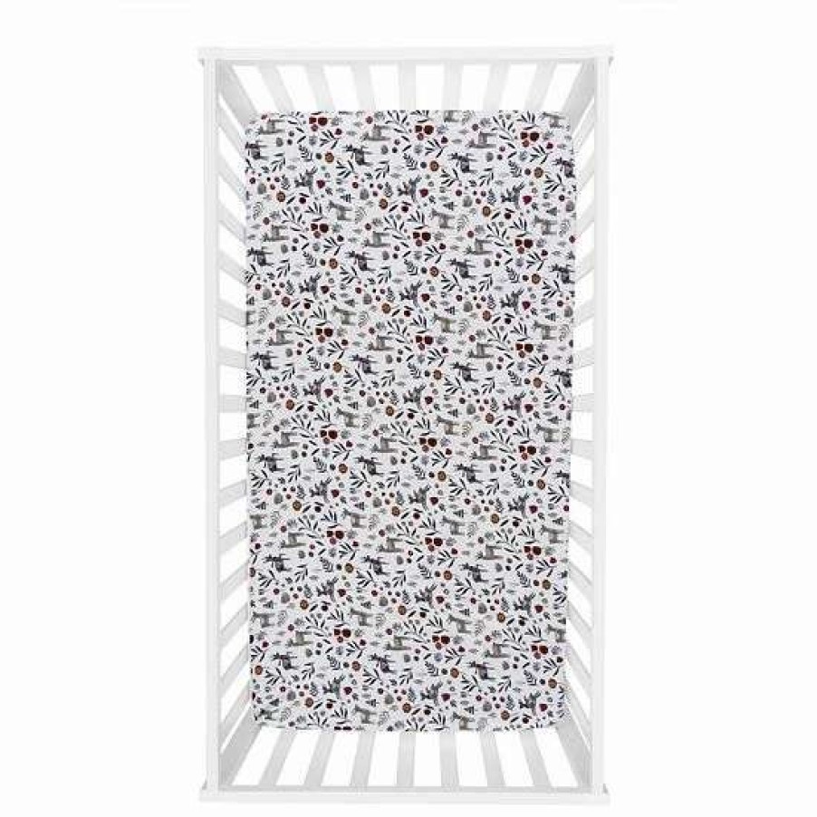 Baby Gear * | Trend Lab Scandi Folklore Fitted Crib Sheet